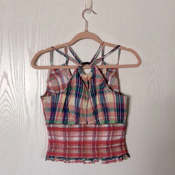 Anthropologie Pilcro Reversible Halter Top 💛💙💚 - Picture 5 of 7